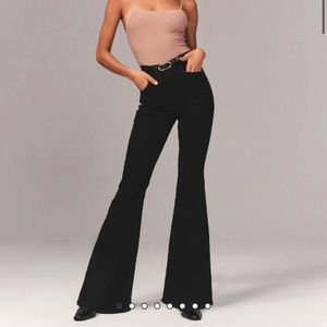 Abercrombie High Rise Flare Jeans